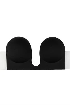 Bye Bra Soutien-gorge Adhésif Sans Couture Noir -Boutique Obsessive soutien gorge laser pushup noir 4