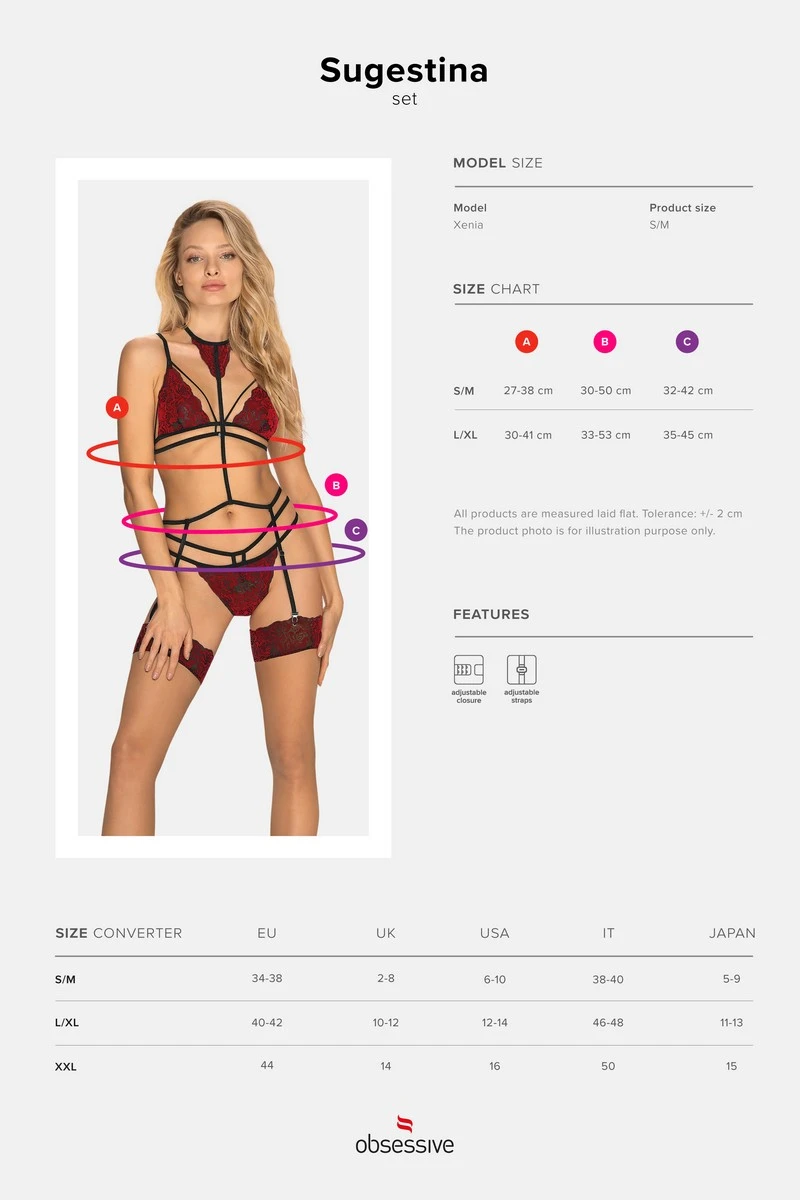 Obsessive Ensemble Jarretelles Sugestina 6 Obsessive Ensemble Jarretelles Sugestina – Image 6