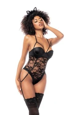 Mapalé Lingerie Tenue Sexy Catwoman