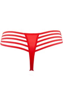 Axami String Rouge V-10078 5 Axami String Rouge V-10078 -Boutique Obsessive v 10078 4