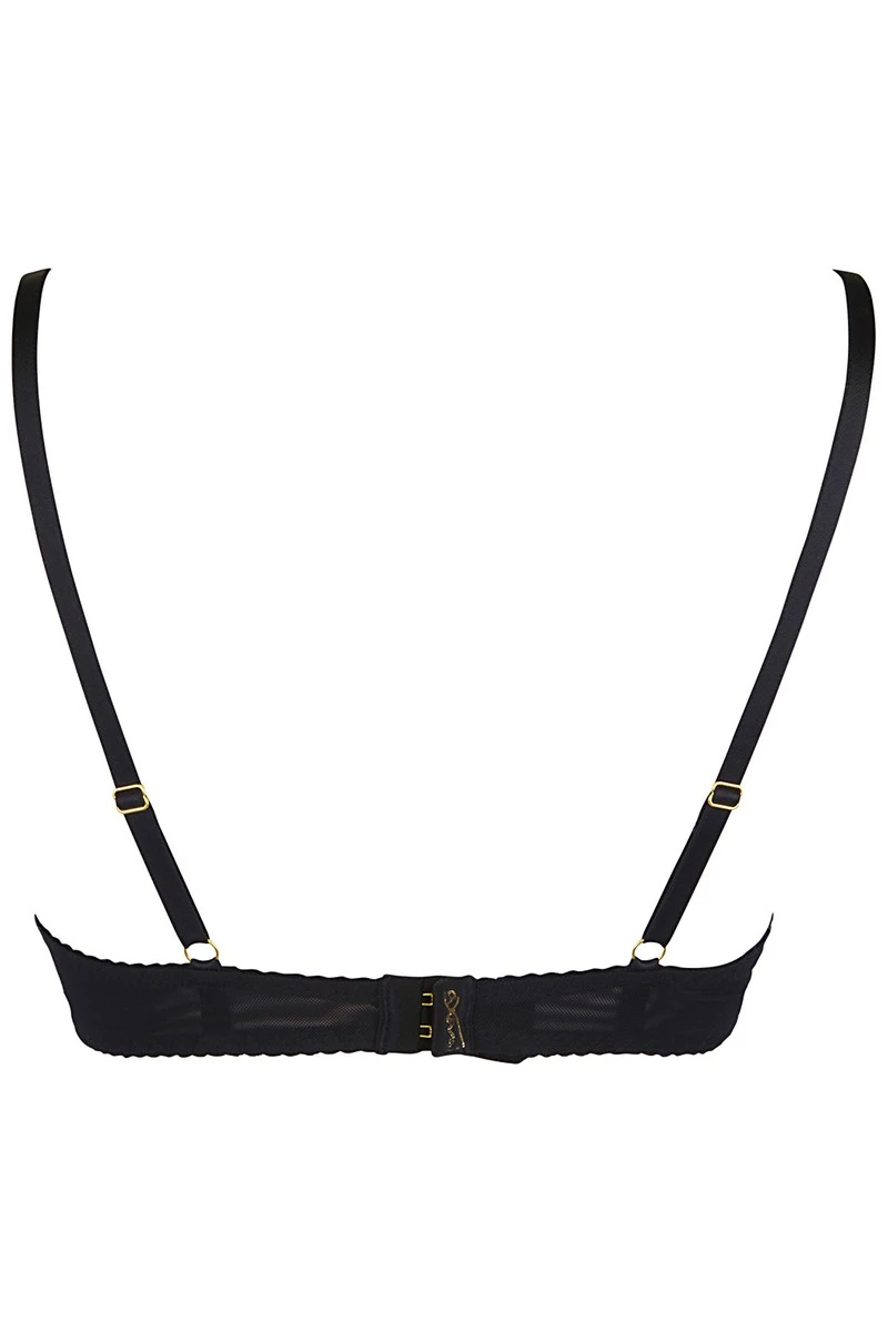 Axami Soutien-gorge Noir & Or V-10101 7 Axami Soutien-gorge Noir & Or V-10101 – Image 7