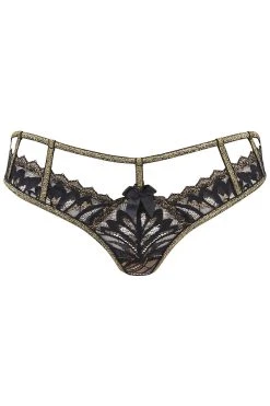 Axami String Noir V-10108 3 Axami String Noir V-10108 -Boutique Obsessive v 10108 1