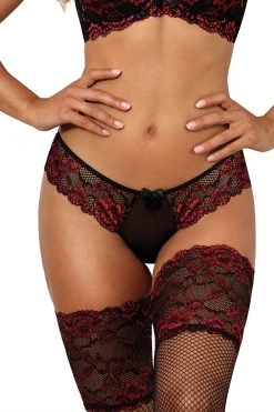 Axami String à Fleurs V-10018