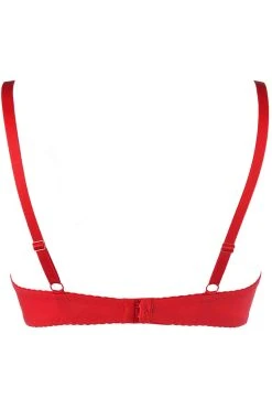 Axami Soutien-gorge Rouge V-10351 -Boutique Obsessive v 10351 back