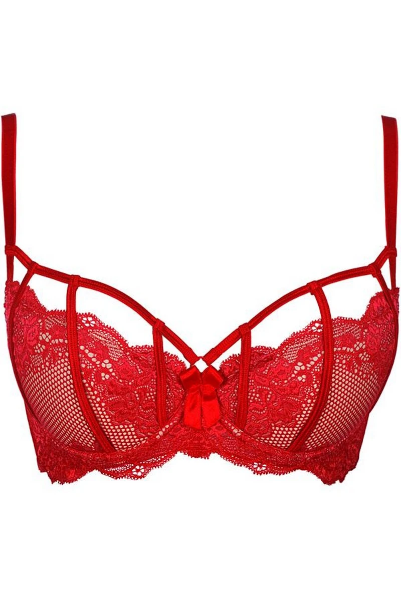 Axami Soutien-gorge Rouge V-8981 4 Axami Soutien-gorge Rouge V-8981 – Image 4