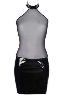 Axami Robe Transparente V-9129 -Boutique Obsessive v 9129 front 1