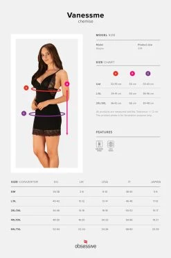 Obsessive Nuisette Grande Taille Vanessme -Boutique Obsessive vanessme chemise 1